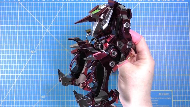 Piececool Build - Red Thunder смотреть онлайн