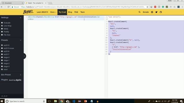 JSX Explained - React Lesson 3 смотреть онлайн