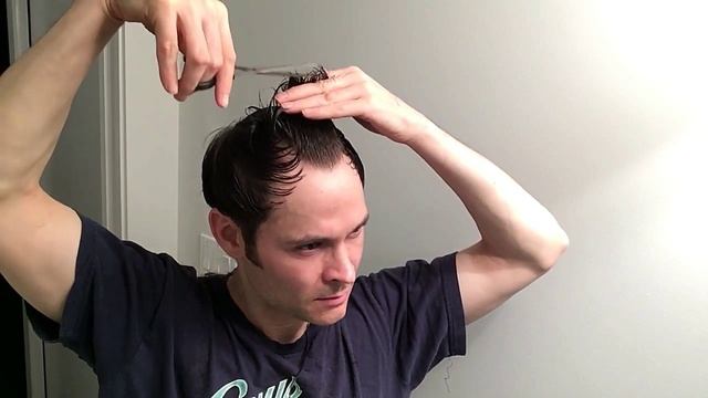 How to Cut Your Own Hair MEN'S HAIRSTYLE смотреть онлайн