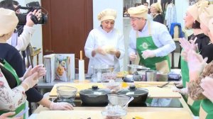 ⚜️Мастер-класс татарский пярямяч для известных российских татарских журналистов от Резиды Хусаиновы