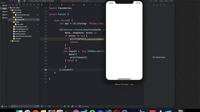 iOS Tutorial | MVVM | Codable | TableView | Rest API | JSON | iOS | Swift | 2020 смотреть онлайн