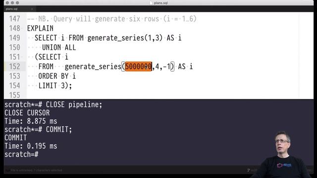 DB2 — Chapter #13 — Video #77 — Volcano iterator model and SQL cursors, disadvantages смотреть онлайн