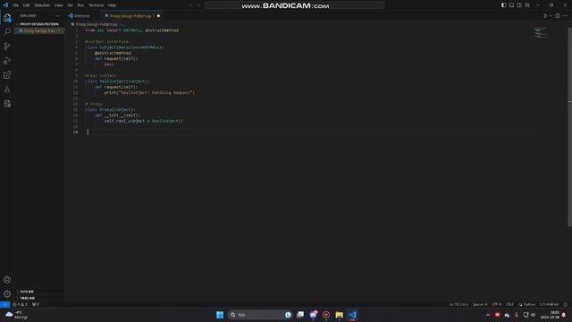 Proxy Design Pattern Tutorial Python смотреть онлайн