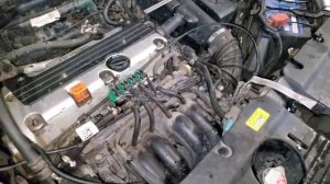 Плавают обороты на ходу на нейтралке ! решение Honda CR-V 2002-2004