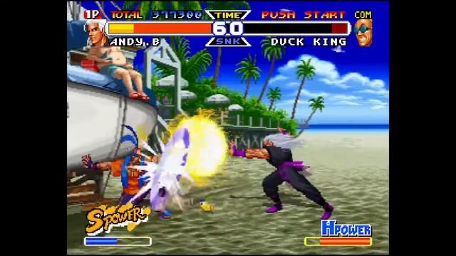 Real Bout Fatal Fury Special - EX Andy Bogard - Arcade Mode смотреть онлайн