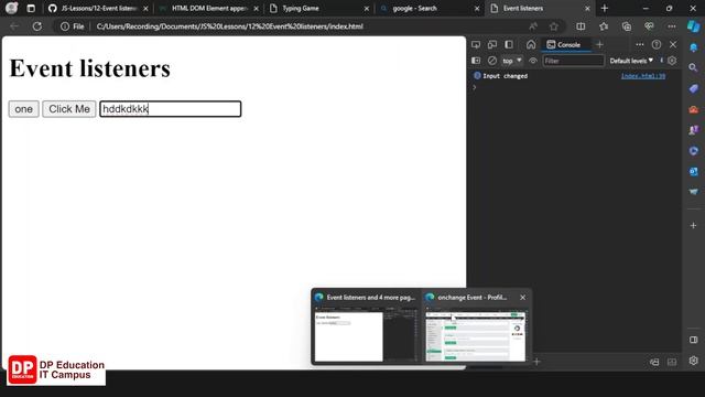 Unit 11 | Event listeners | JavaScript смотреть онлайн