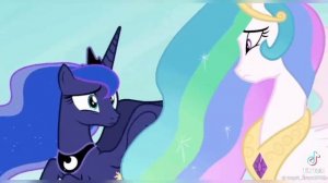 Селестия против лунной пони и дей брейкер