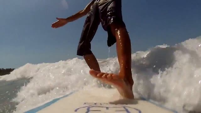 Серфинг в Доминиканской республике | Surfing Playa Bonita Las Terrenas, Samana RD смотреть онлайн