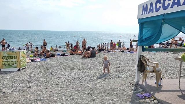 Сукко. 21.06.2022. Отдых Андрея. Центральный пляж. смотреть онлайн