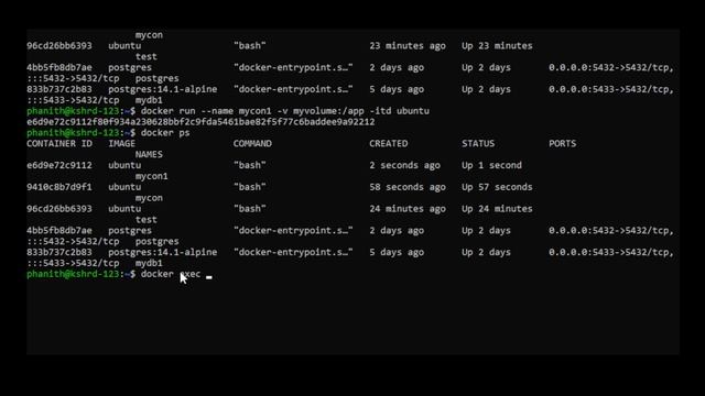 docker mount by volume смотреть онлайн