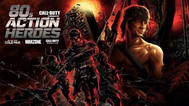 Call of Duty: Warzone 80s Action Heroes Airbourne Music смотреть онлайн