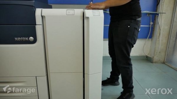Installation of Xerox Versant 180 Press-Farage Printing Industries -IRAQ
