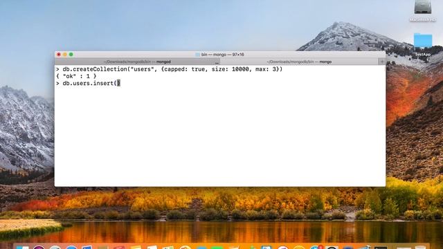 MongoDB Tutorial 8 - Capped Collection (Automatically remove previous documents) смотреть онлайн