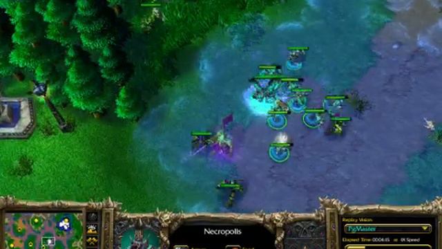 Warcraft3 PgMaster Vs QkocT 1 Vs 1 Replay (1/2)