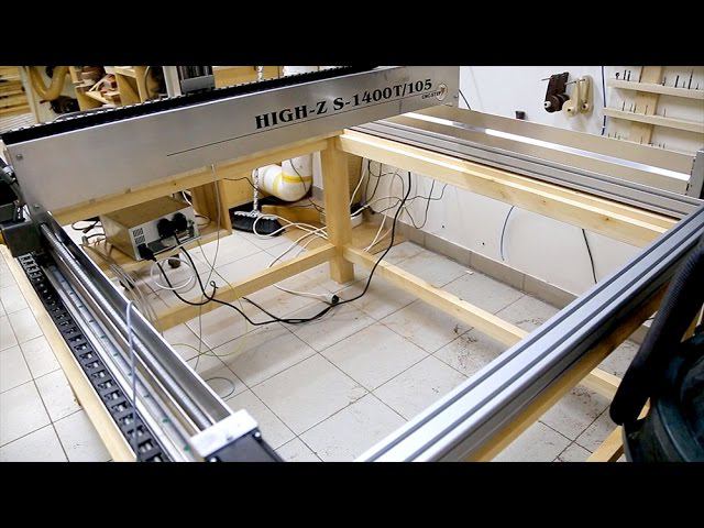 New CNC Machine High-Z S-1400/T-105 смотреть онлайн
