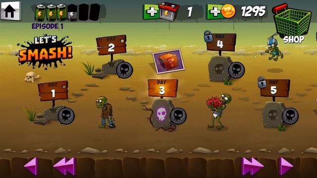 ZombieSmash! Time Travel - Gameplay Trailer (iOS) смотреть онлайн