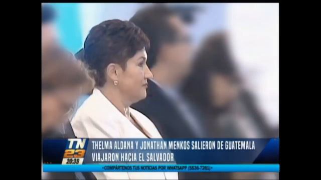 Thelma Aldana y Jonathan Menkos salieron de Guatemala смотреть онлайн