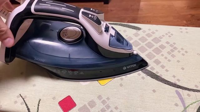 УТЮГ VITEK 2400w фиолетовый / утюг с парогенератором обзор смотреть онлайн