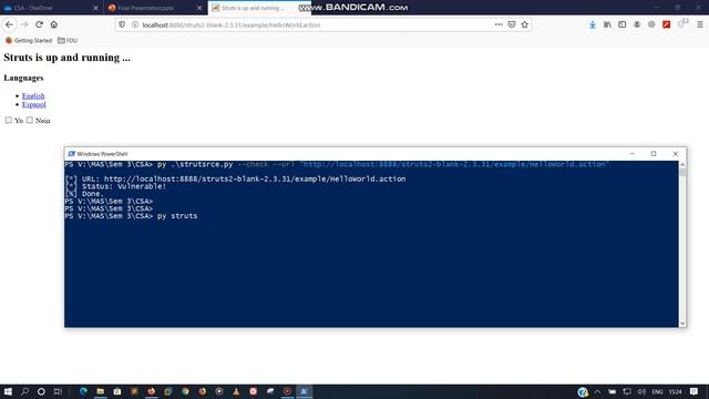 CVE-2017-5638 Apache Struts RCE Vulnerability смотреть онлайн