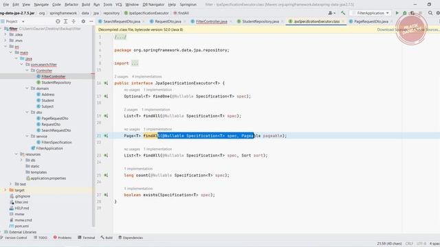 13.Spring Boot | Implementing Search and Pagination in Spring Boot using Specification@PratikDandar смотреть онлайн