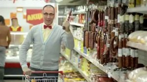 Дмитрий Соколов в рекламе Пятерочка (2012)