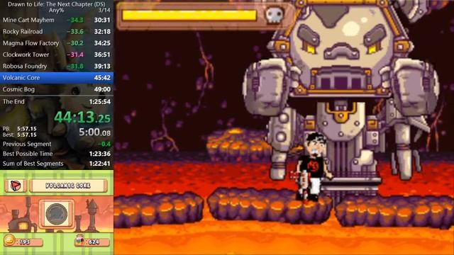 Drawn to Life: The Next Chapter (DS) Any% Speedrun in 1:24:05 смотреть онлайн