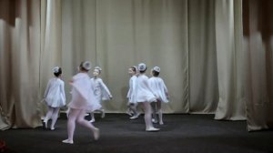 Эстрадный танец "Зимний вальс" 8-10 лет