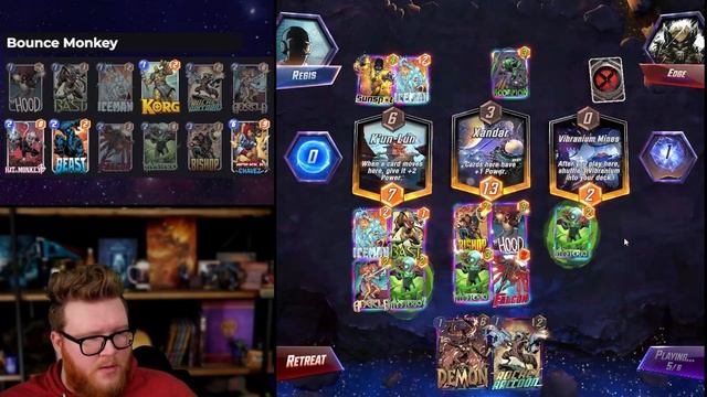 Hit-Monkey Bounce Deck! Hit-Monkey Negative Deck! | Marvel Snap смотреть онлайн