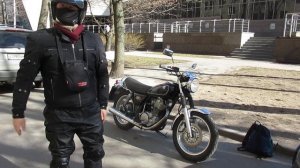 YAMAHA SR-400 ПЕРВЫЕ ВПЕЧАТЛЕНИЯ