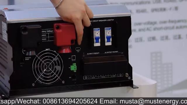 #MUST PV3000 Solar Inverter explainer video (by: zoey&Wendy). смотреть онлайн