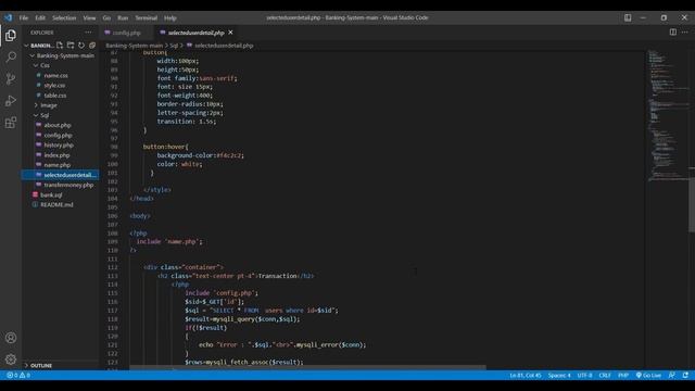Basic Banking System | Task 1 | Sparks Foundation смотреть онлайн
