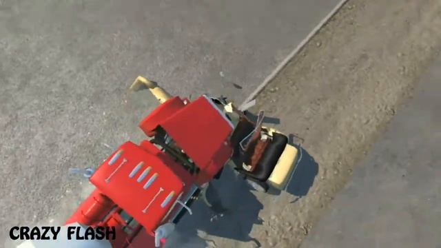 BeamNG Drive Endless Highway Auriga Heron And T75 Cement Mixer #72 смотреть онлайн