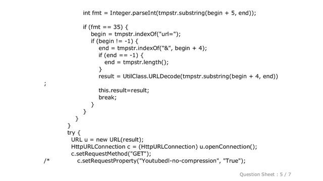 Android : Code for download video from Youtube on Java, Android смотреть онлайн