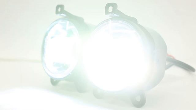 Светодиодные противотуманные фары двухцветные Sal-Man для Lada Priora (3000K и 6000K) смотреть онлайн