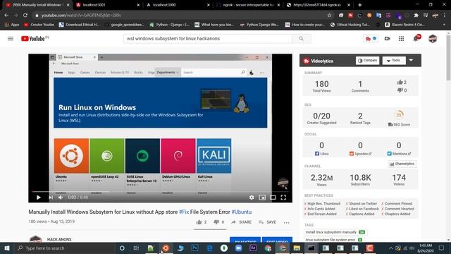 How to Run Ngrok on Multiple Ports in single system/pc for free !! смотреть онлайн