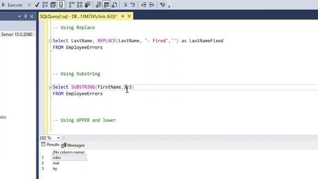Advanced SQL Tutorial: String Functions + Use Cases смотреть онлайн