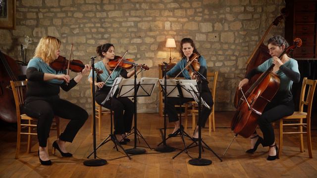B. Bartok, String Quartet No.5 (Andante) - Quatuor Akilone смотреть онлайн
