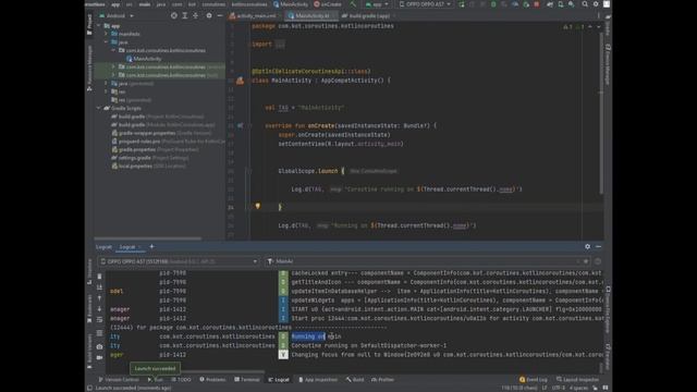 Starting our First Coroutine - KOTLIN COROUTINES | 2023 смотреть онлайн