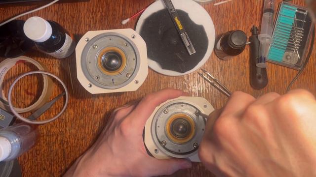 ВЧ динамик Sony SS-G9 II Сравнение C OTTO Fisher STE-1200 Yamaha Электроника 100АС-060 II InAudio