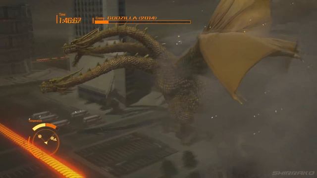 Godzilla The Game (PS4) - King Ghidorah Vs. All Monsters [1080p 60fps] смотреть онлайн