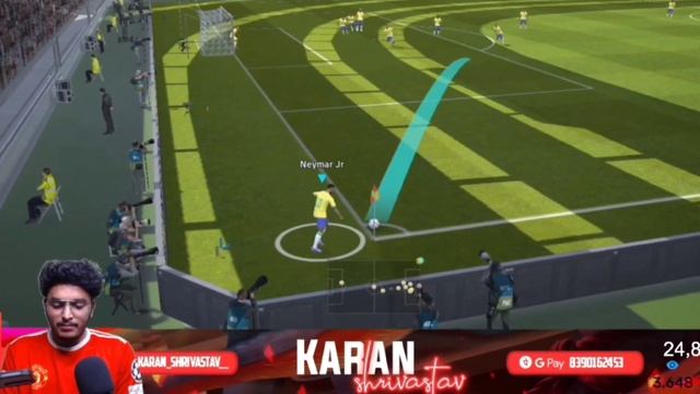 HOW TO SHOOT CURL GOAL in ADVANCE CONTROL ? with HANDCAM #efootball #curl #tutorial смотреть онлайн