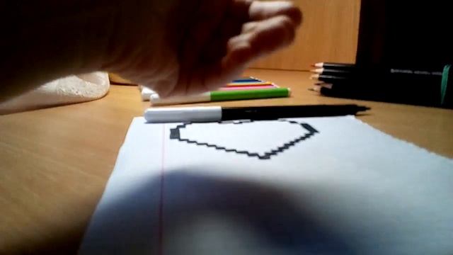 Как нарисовать сердечко поэтапно !! смотреть онлайн