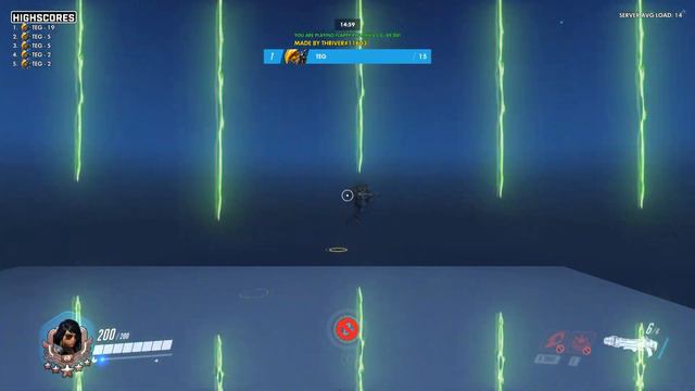 OVERWATCH | ИГРАЮ В РЕЖИМ FLAPPY PHARAH смотреть онлайн