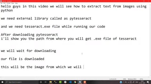 How to extract text from the image using python смотреть онлайн