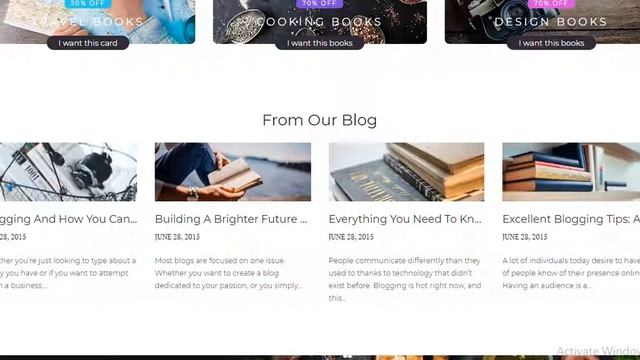 Bookie WordPress Theme for Books Store смотреть онлайн