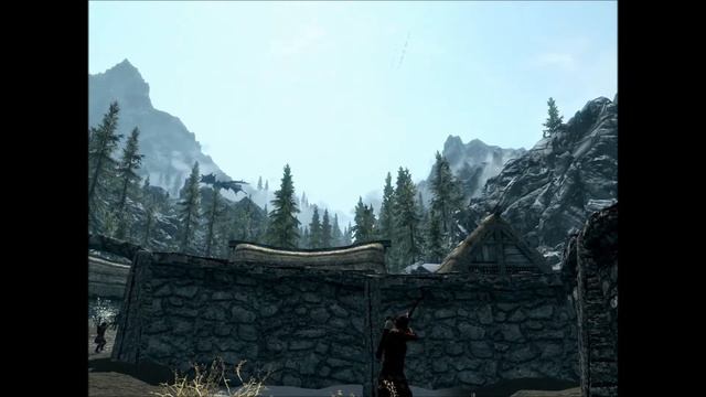 Alduin Visiting Helgen