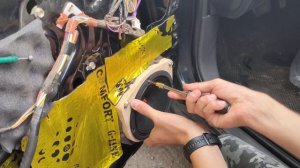 Замена штатной акустики в тойота королла 150, на DL audio Raven 165