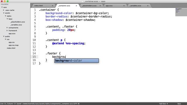 Get Started With Sass: Containers (4/6) смотреть онлайн