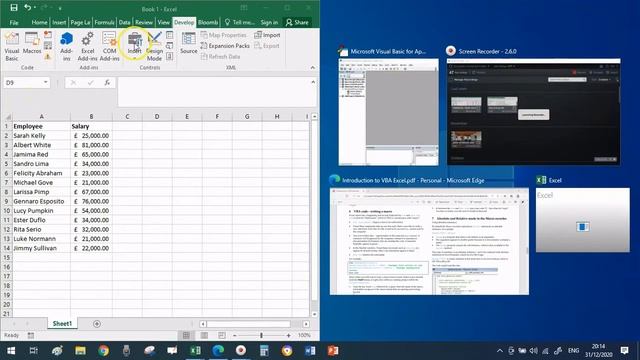 VBA For The Financial Analyst | Class 1 | Recording A Macro