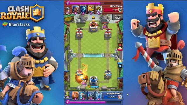 Легендарная колода для гиганта 7-го уровня. Clash Royale. смотреть онлайн